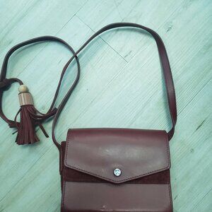 NEW Elizabeth and James Lucy Nappa Handbag Red Leather Shoulder Bag $295